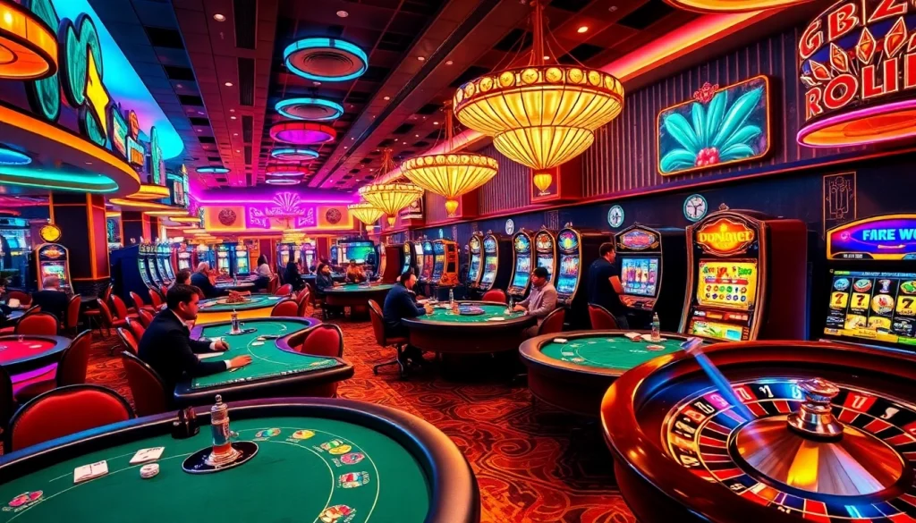Experience thrilling gaming at https://789betthailan.com/ with vibrant casino tables and stunning slot machines.