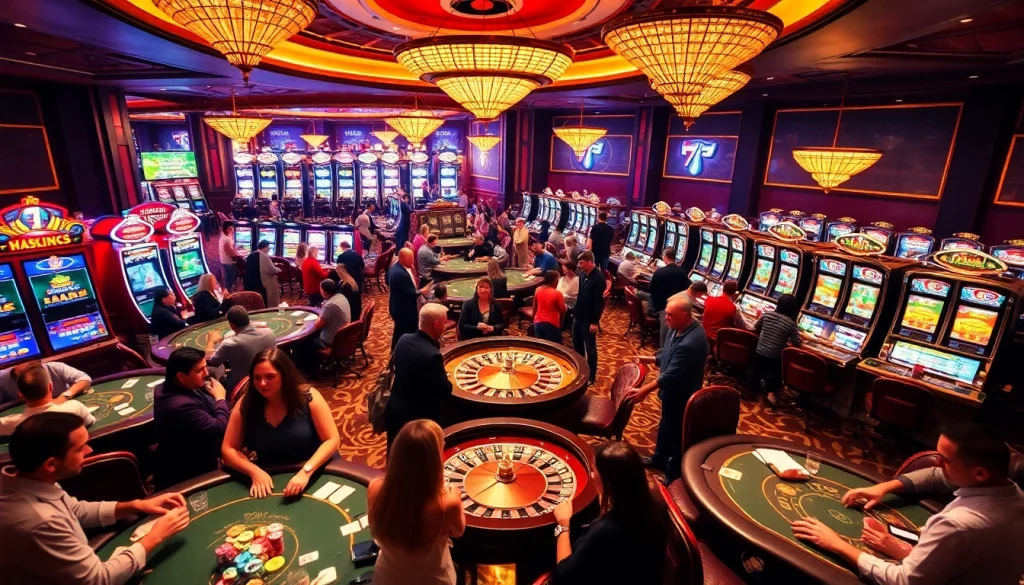 Enjoy thrilling card games and roulette at 79king's vibrant casino floor.