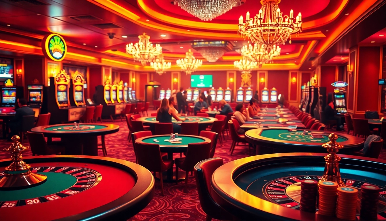 Experience thrilling games at https://p3bet.digital/ with casino tables and vibrant slot machines.