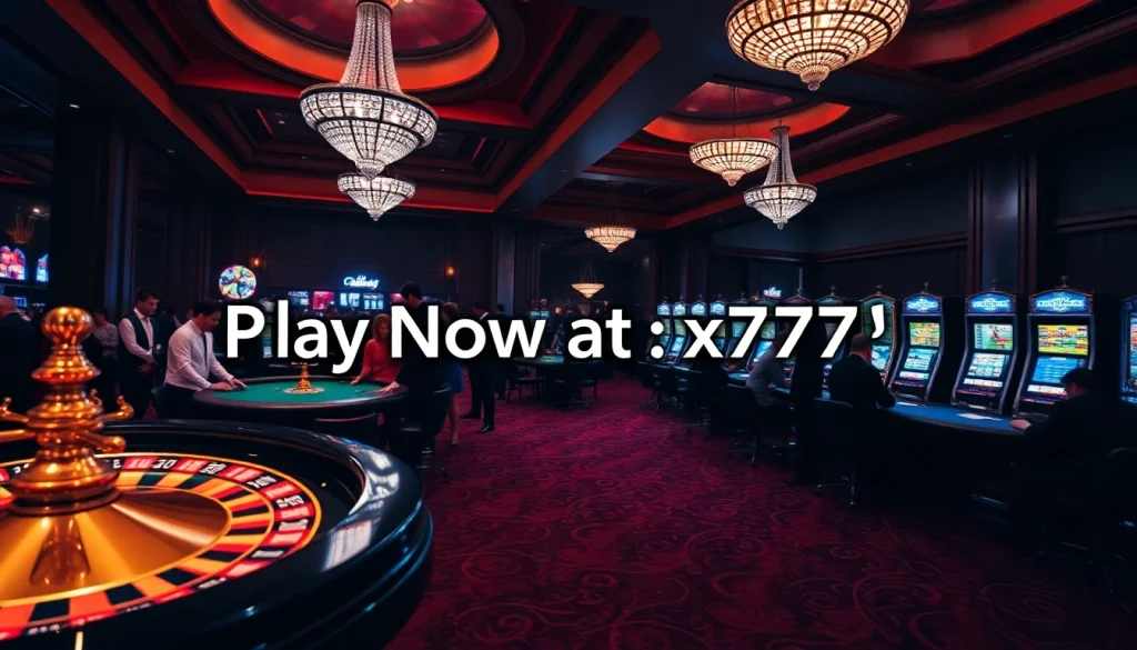 Experience the excitement of casino gaming with vibrant scenes at https://x777.cx/, featuring roulette, blackjack, and slot machines.