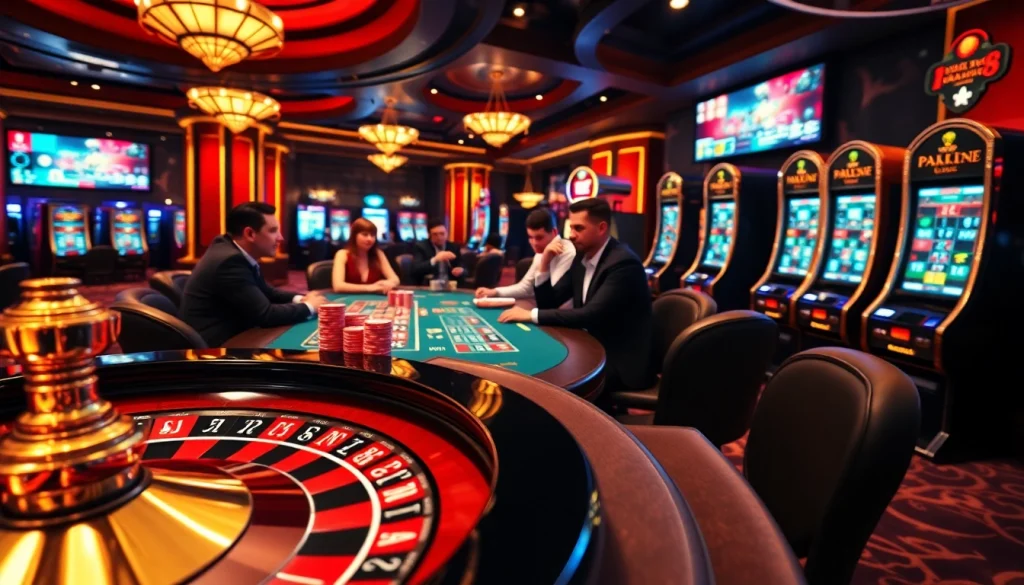 Experience the excitement of fi88 casino with vibrant tables and thrilling gameplay.